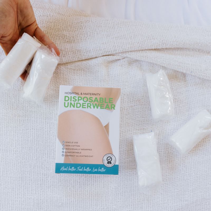 Disposable Cotton Underwear - Belly Bands