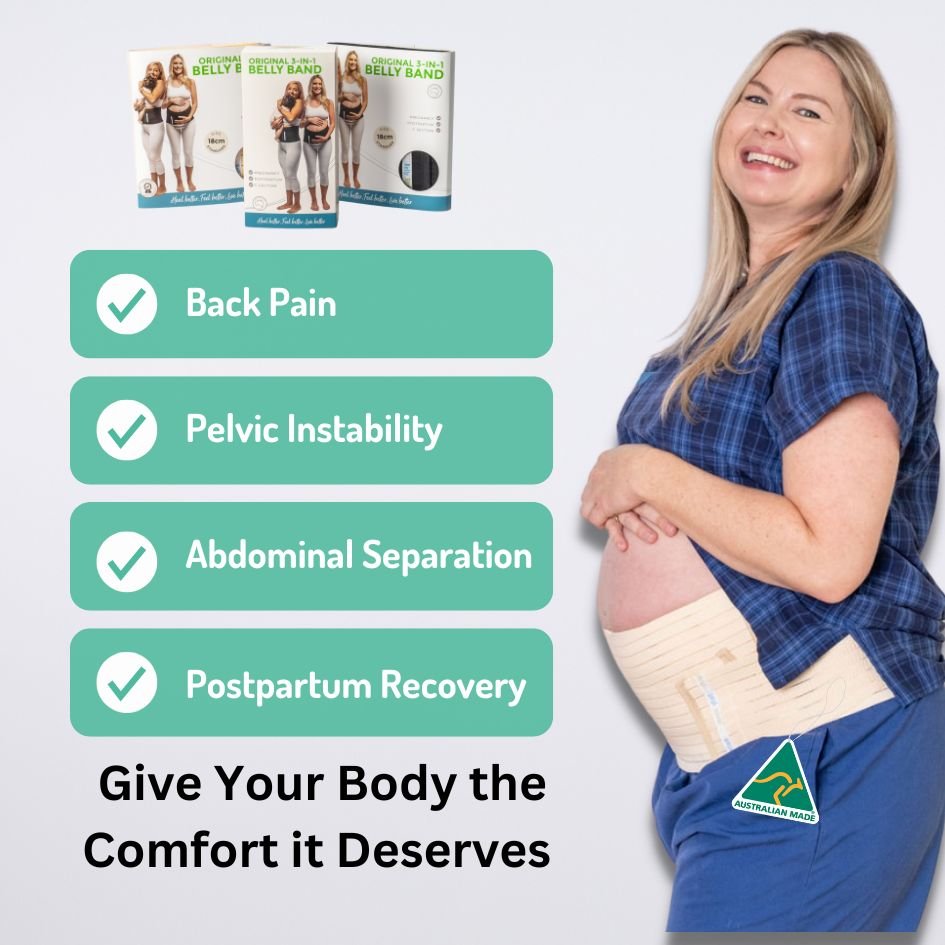 3in1 Belly Band for Pregnancy, Postpartum, Csection Belly Bands