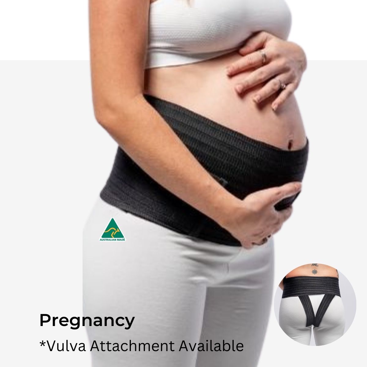 3-in-1 Belly Band for Pregnancy, Postpartum, C-section