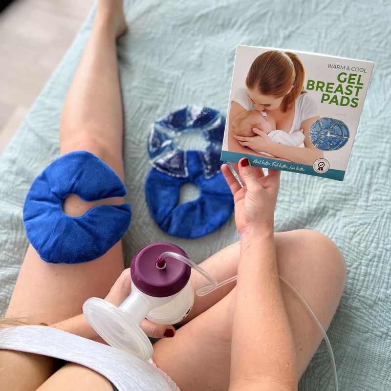 Breast Therapy Pads, Hot Cold Breastfeeding Gel Pads, Breastfeeding  Essentials And Postpartum Recovery